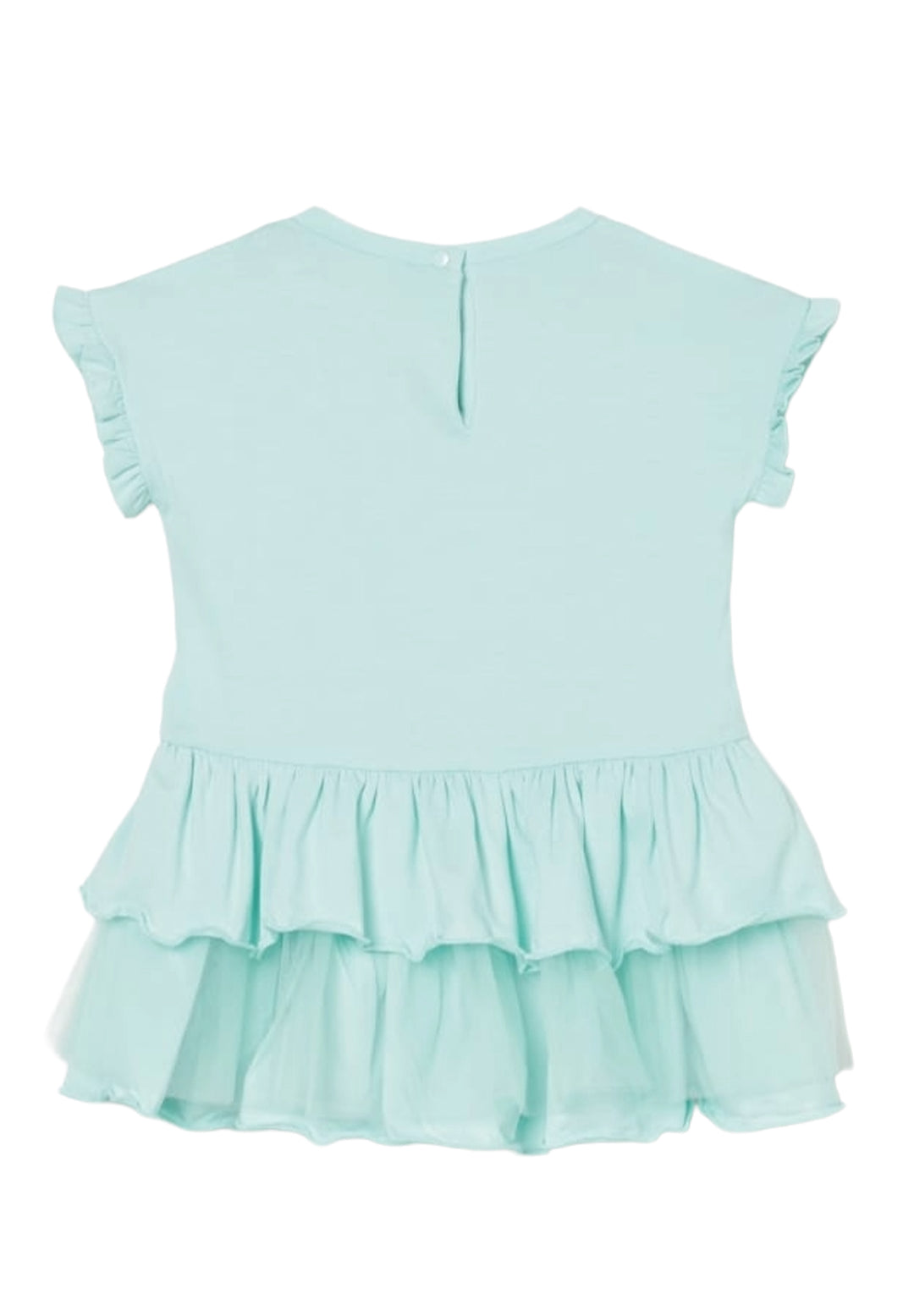 Vestito verde acqua per neonata