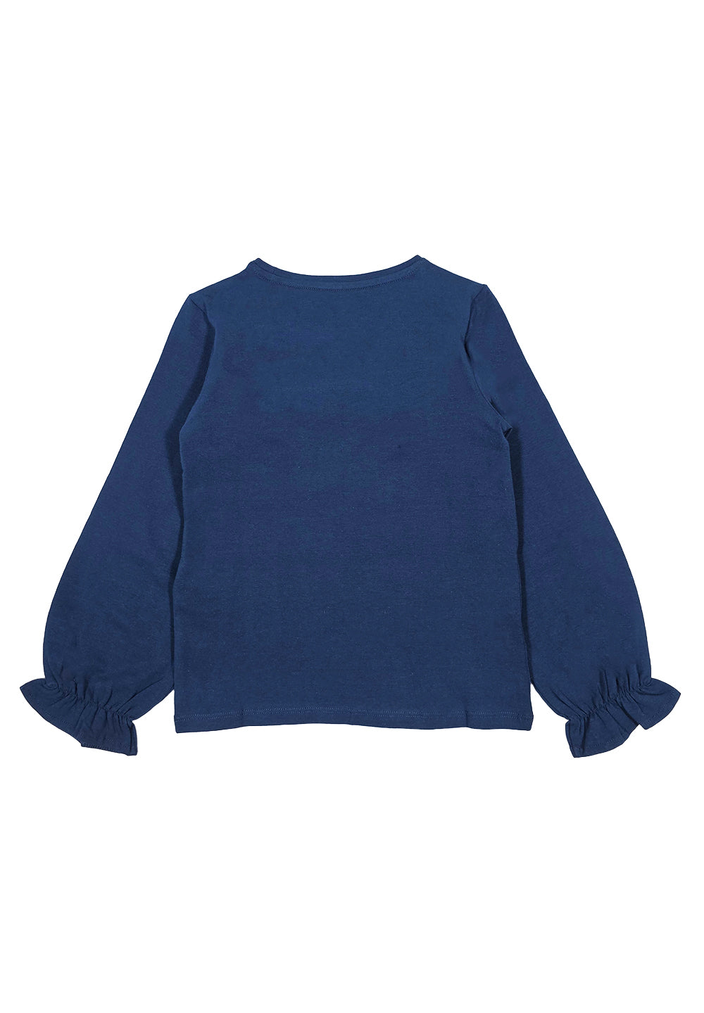 T-shirt blu per bambina