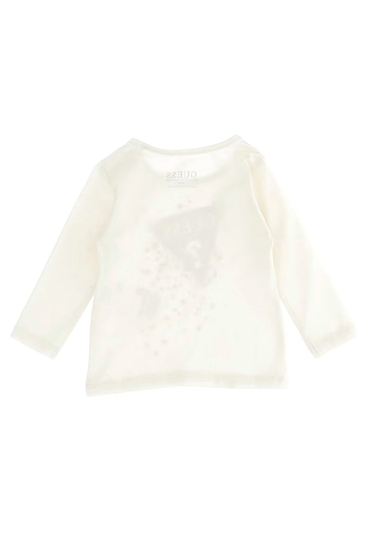 T-shirt bianca per bambina