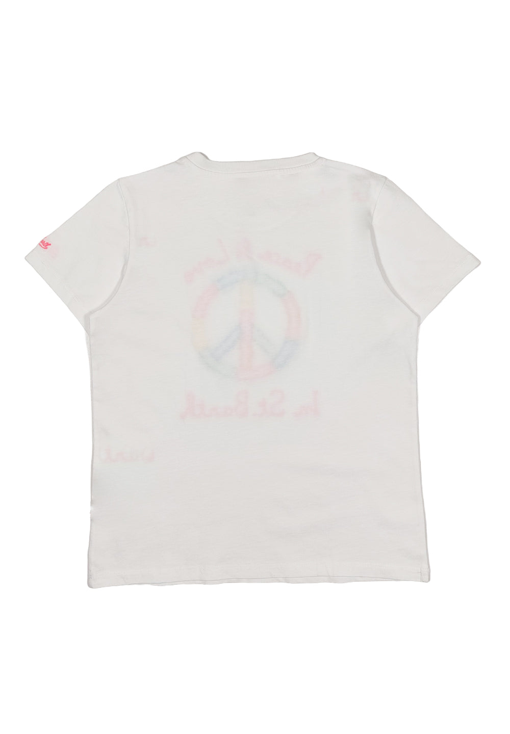 T-shirt bianca per bambina