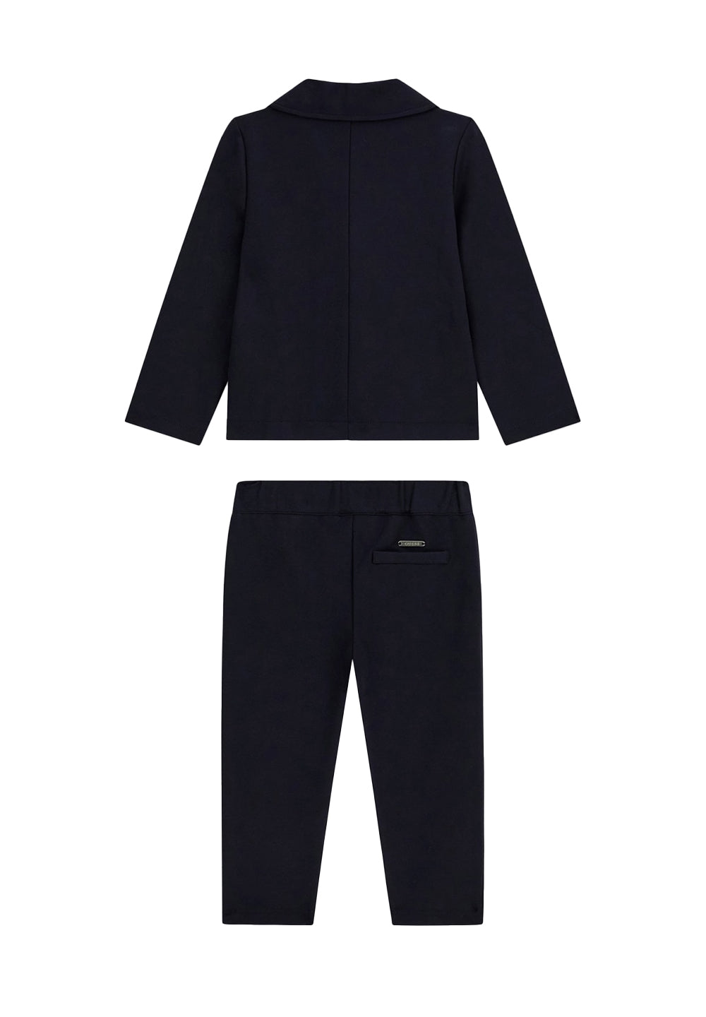 Completo elegante blu per bambino