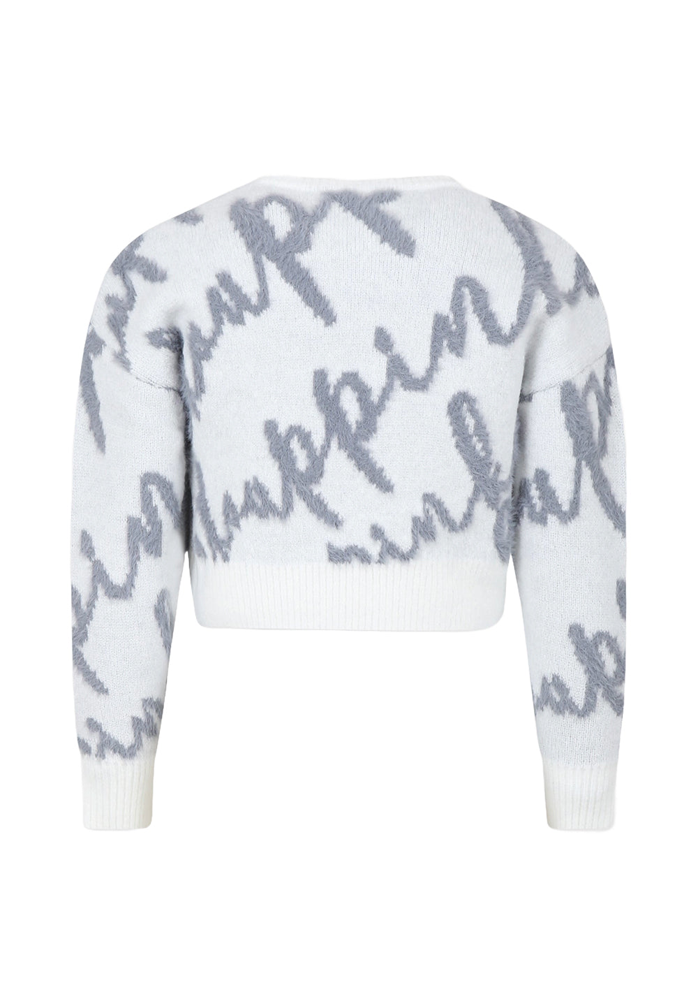 Maglione bianco per bambina