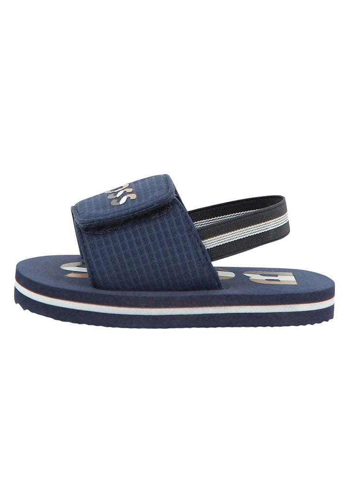 Ciabatte blu per neonato