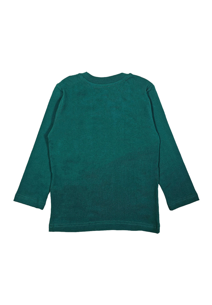 T-shirt verde per bambino