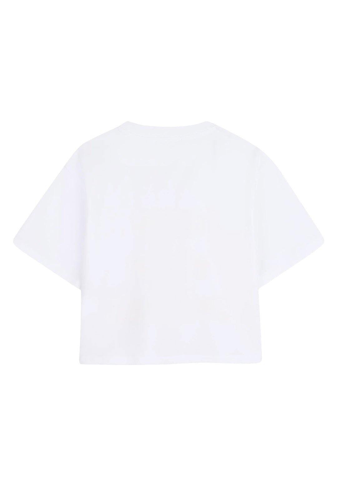 T-shirt bianca per bambina