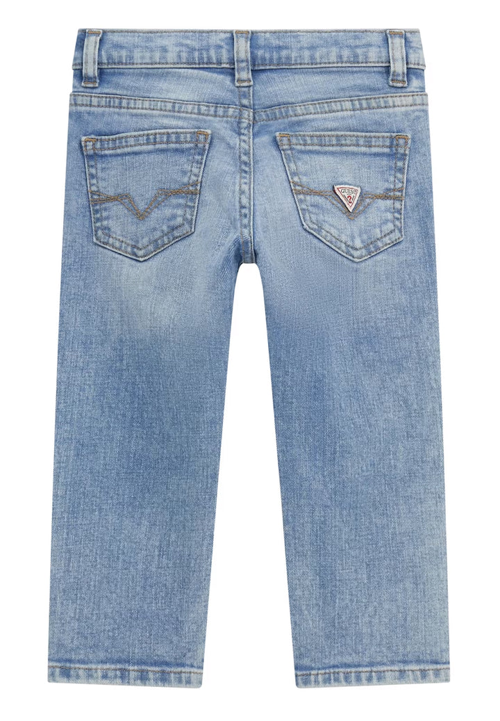 Jeans blu denim per bambino