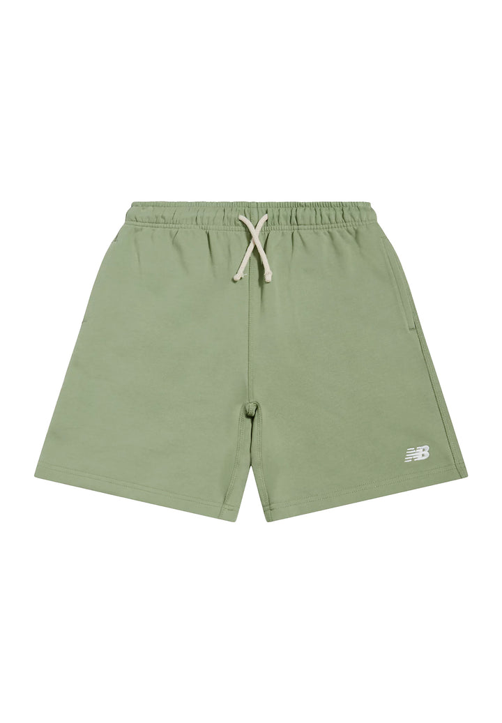 Bermuda felpa verde per bambino