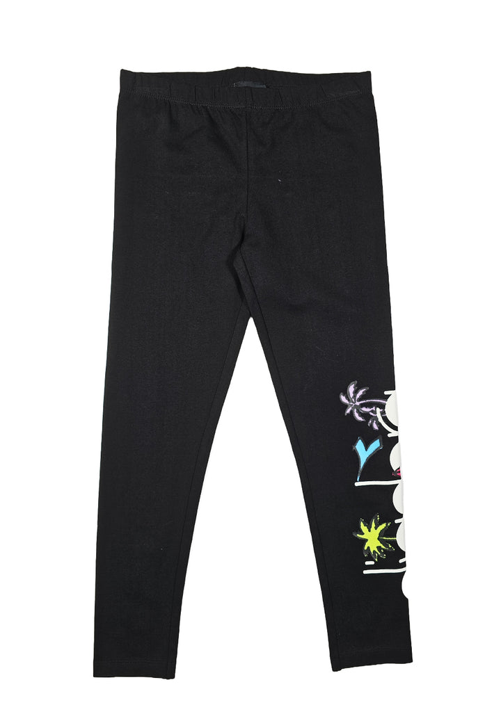 Leggings nero per bambina - Primamoda kids