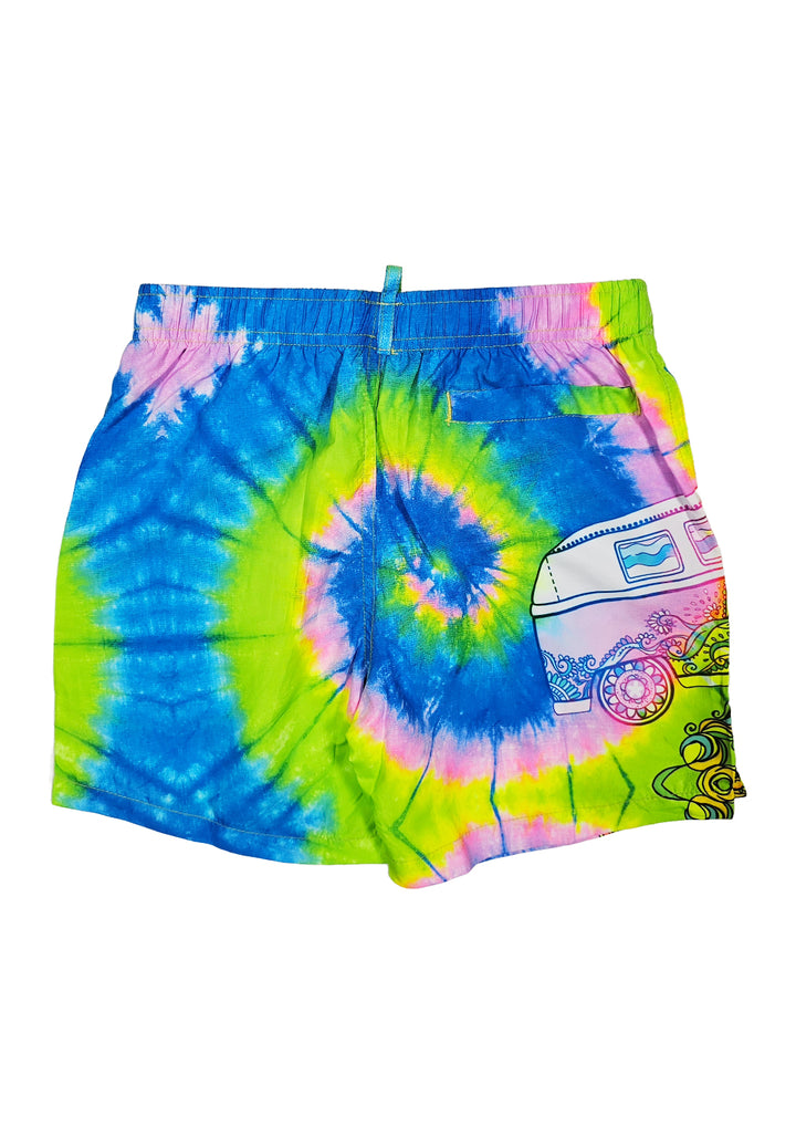 Costume boxer multicolor per bambino