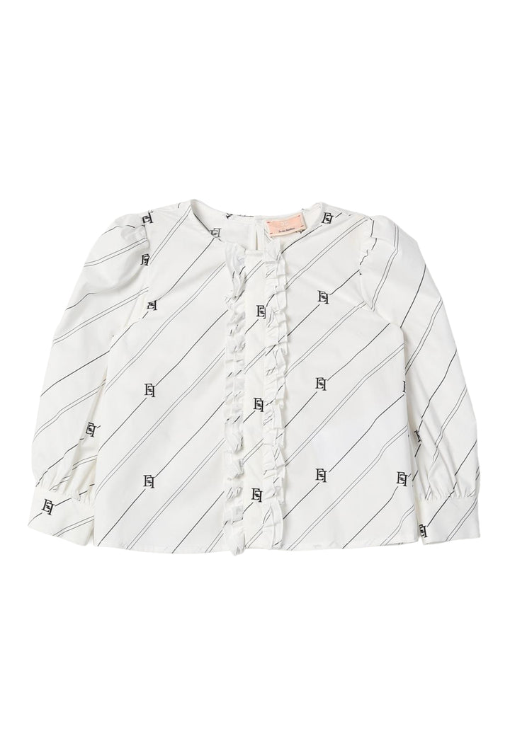 Camicia bianca per neonata