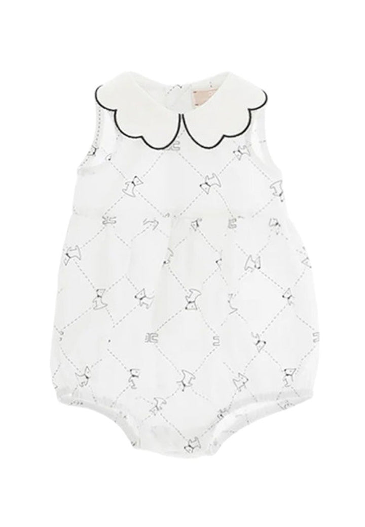 Tutina bianca per neonata