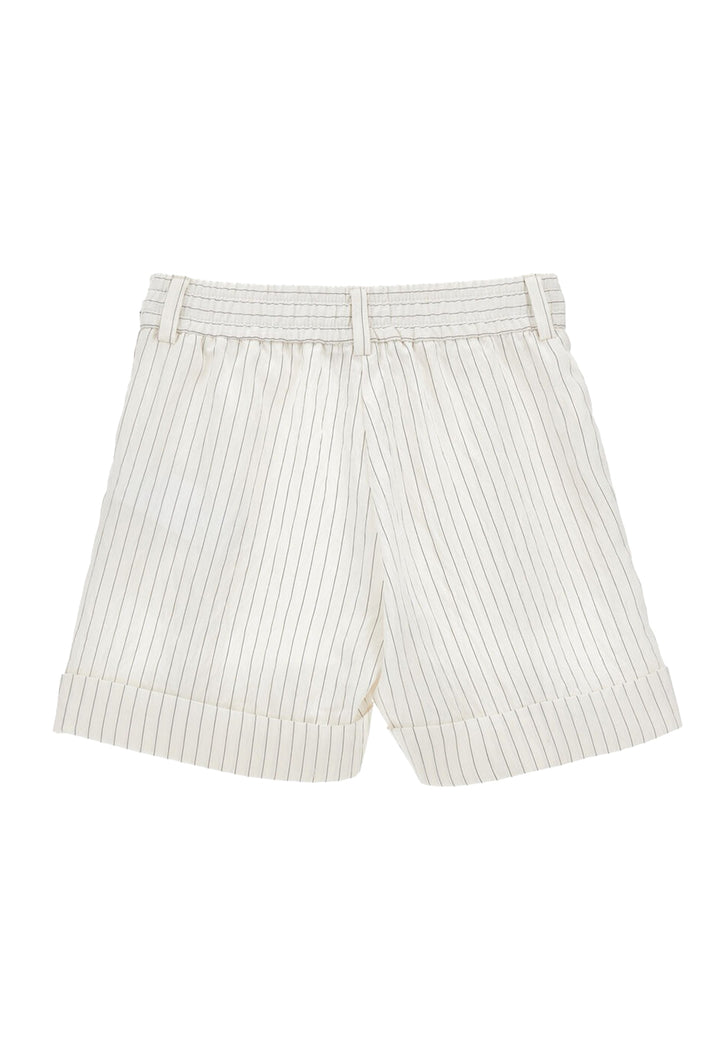 Bermuda panna per bambina