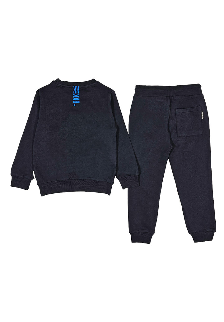 Blaues Sweatshirt-Set für Jungen