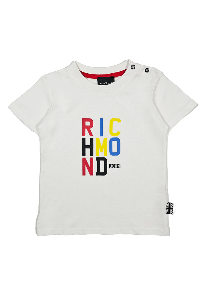 T-shirt bianca per bambino