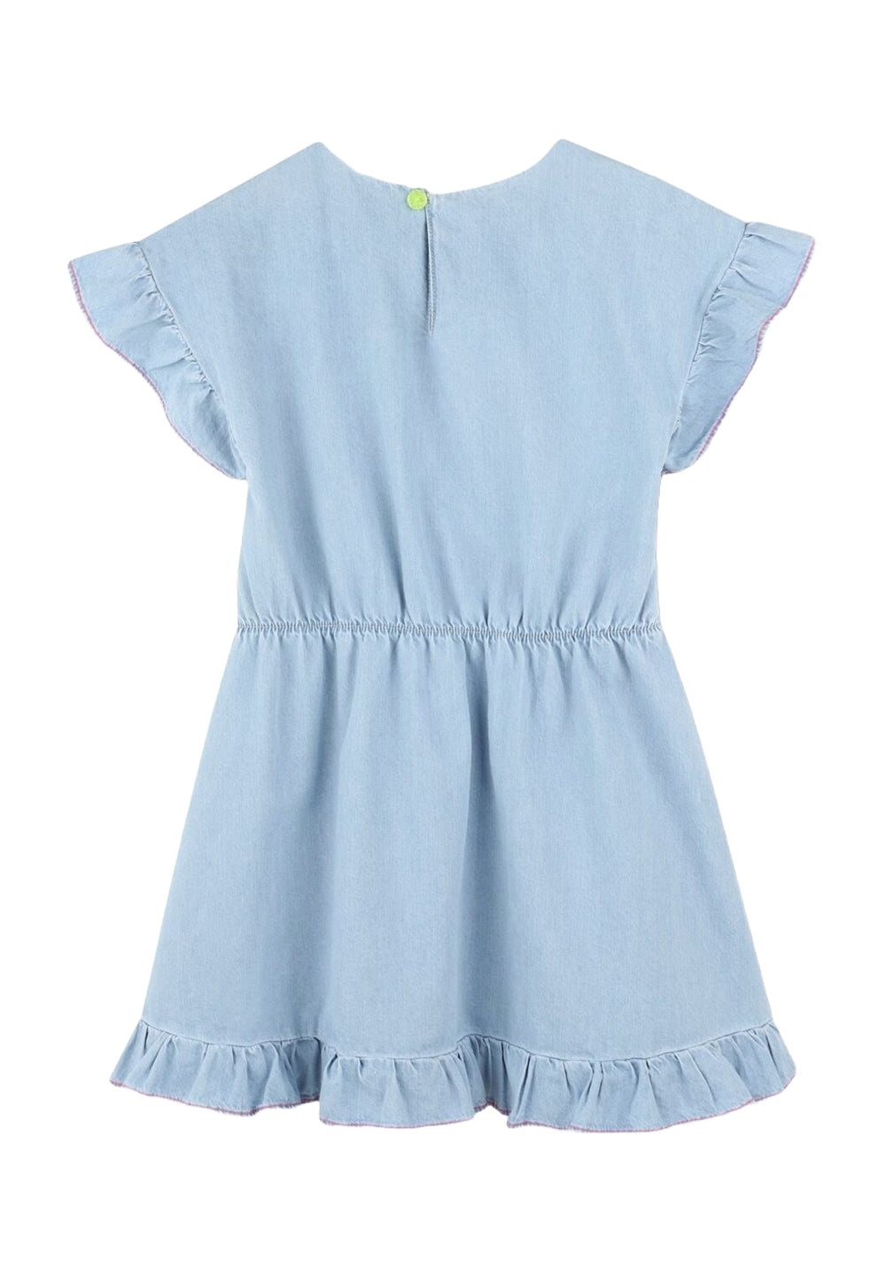 Vestito blu denim per bambina