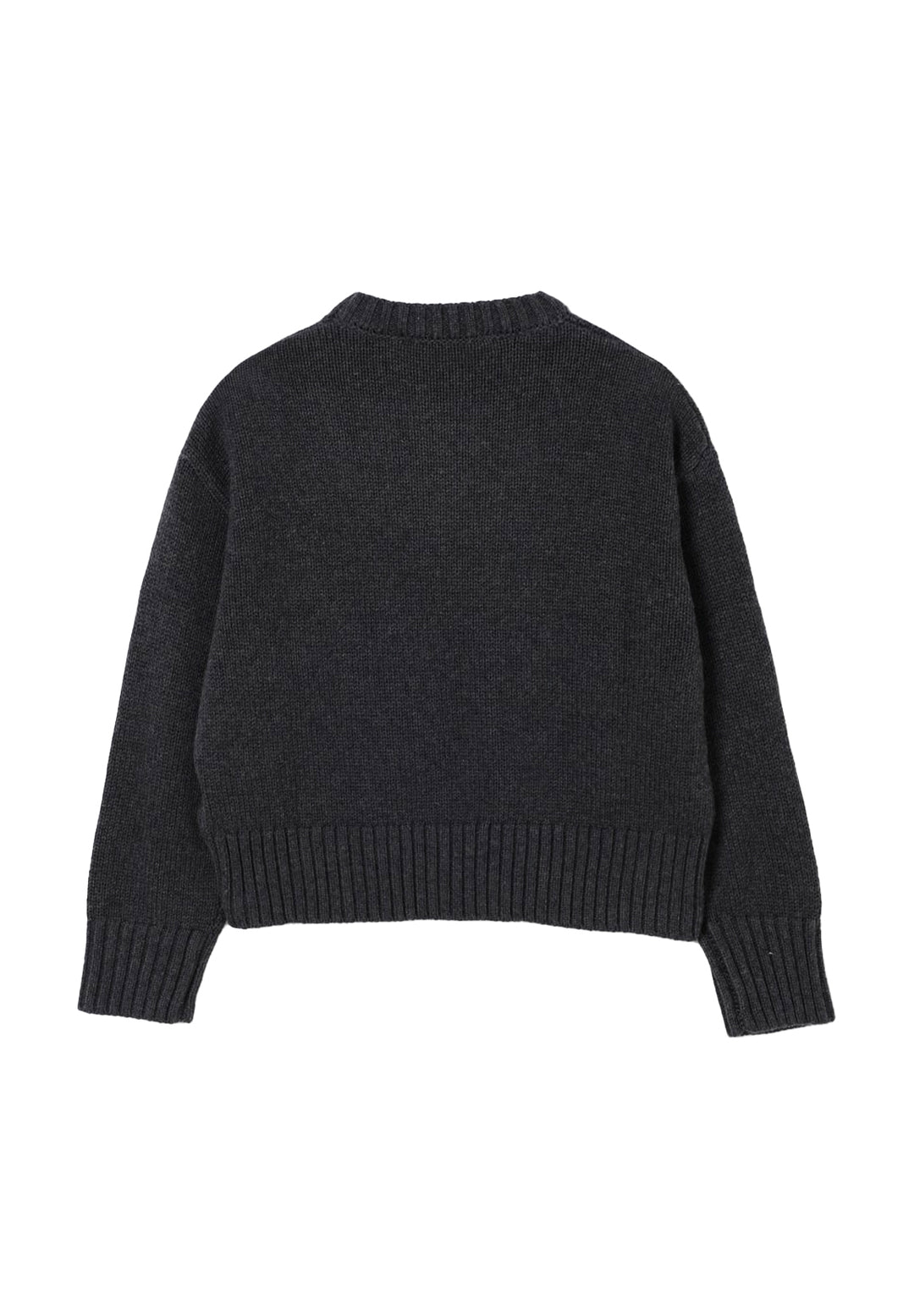 Maglione grigio per bambina