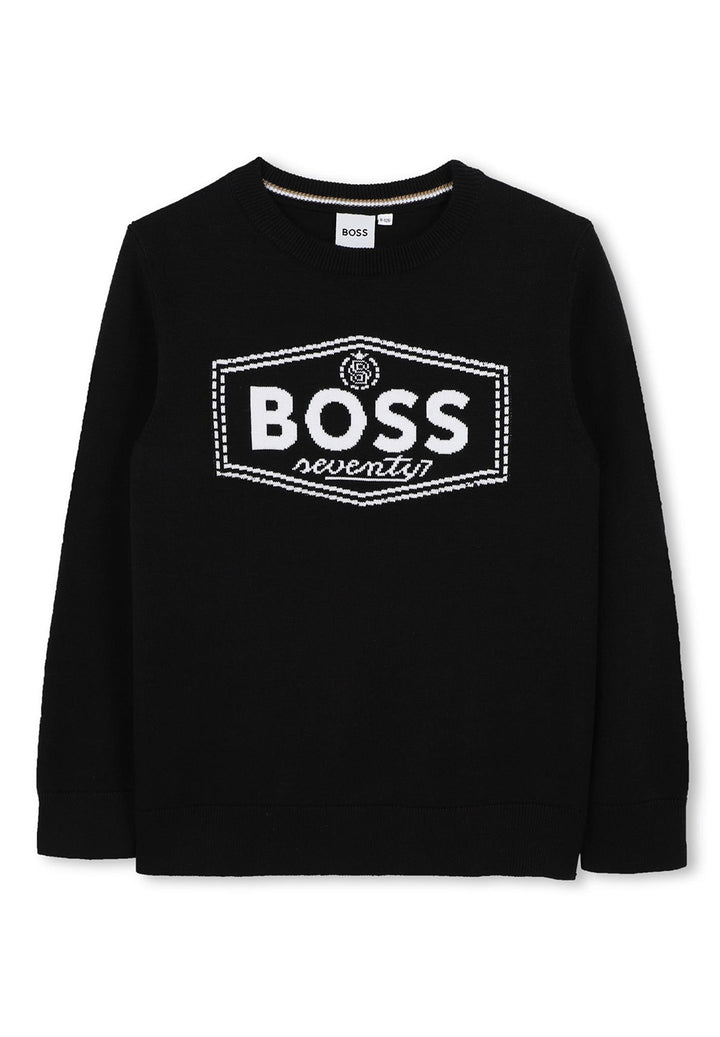 Black sweater for boy