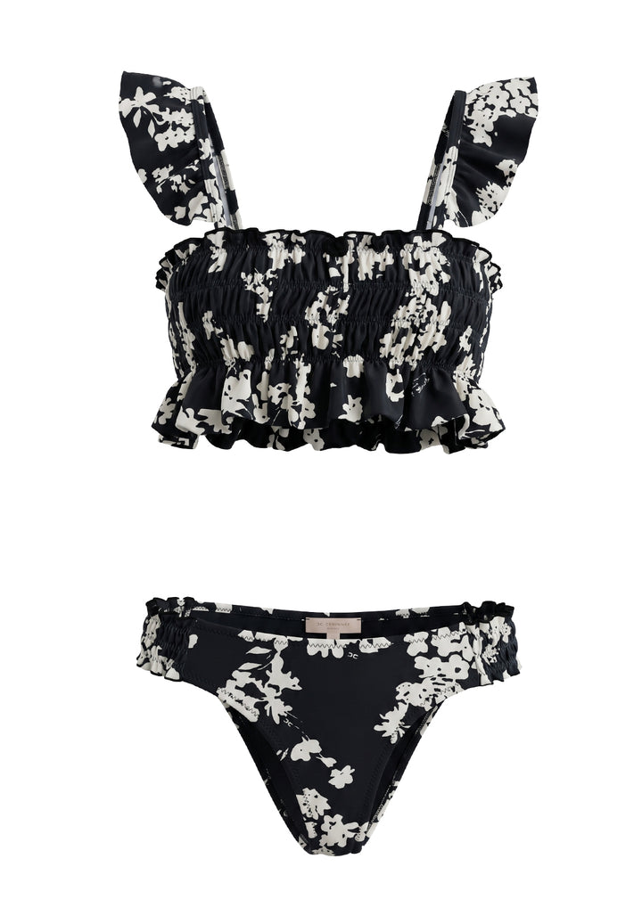 Costume bikini giallo per bambina
