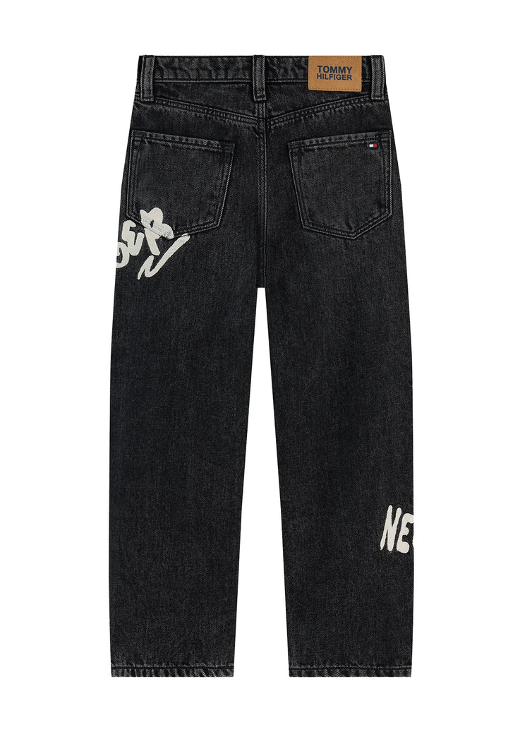 Jeans nero per bambino
