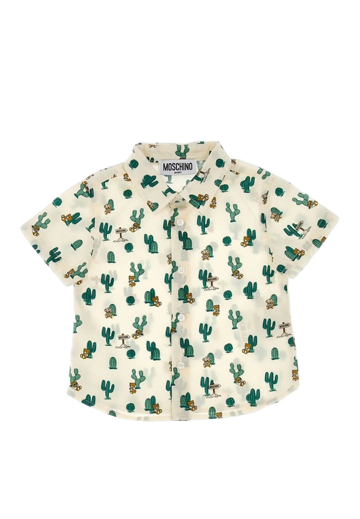 Camicia crema per bambino