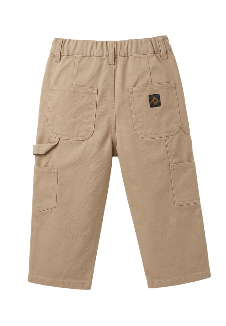Pantalone beige per neonato
