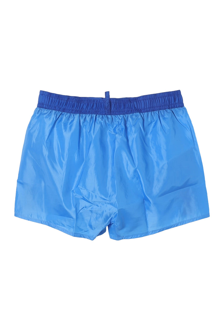 Costume boxer celeste per bambino