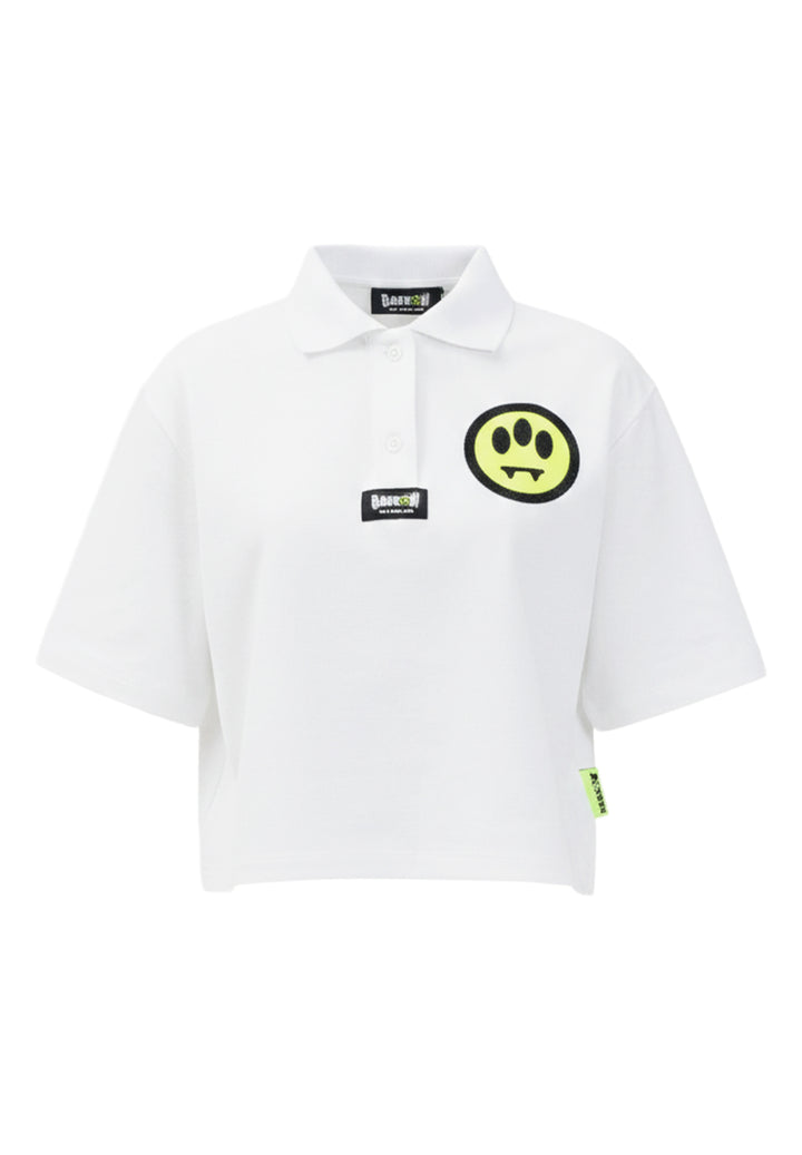 Polo bianca per bambina