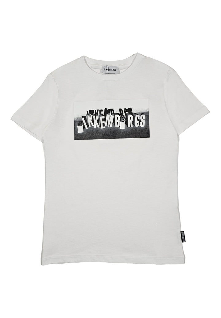 T-shirt bianca per bambino