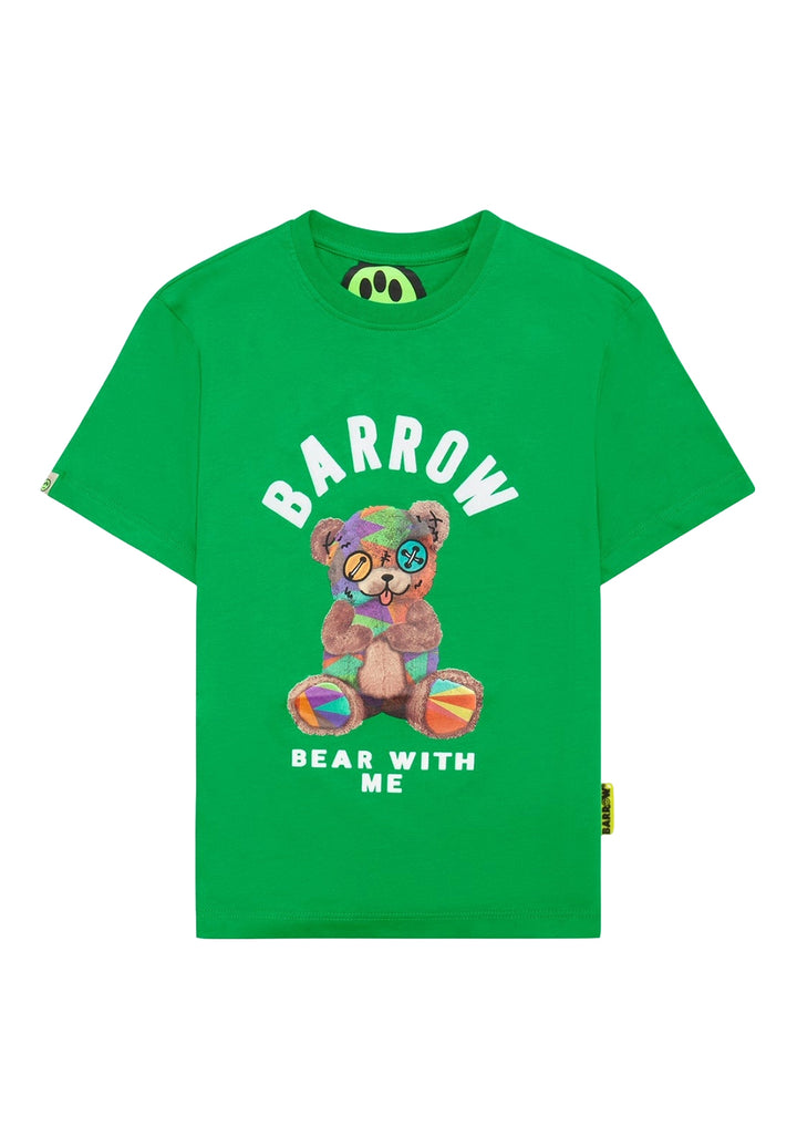 T-shirt verde per bambino