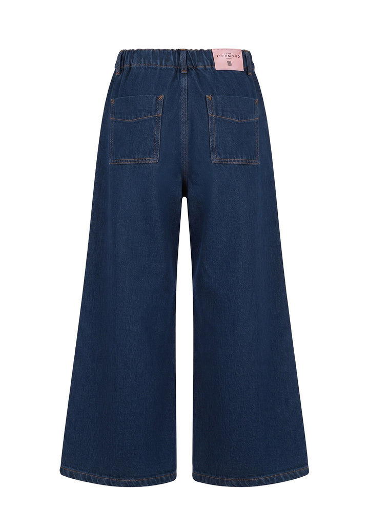 Jeans blu denim per bambina