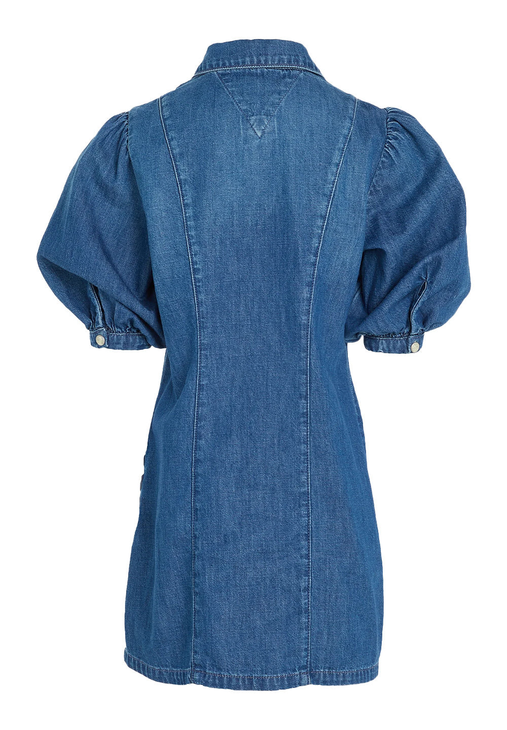Blue denim dress for girls