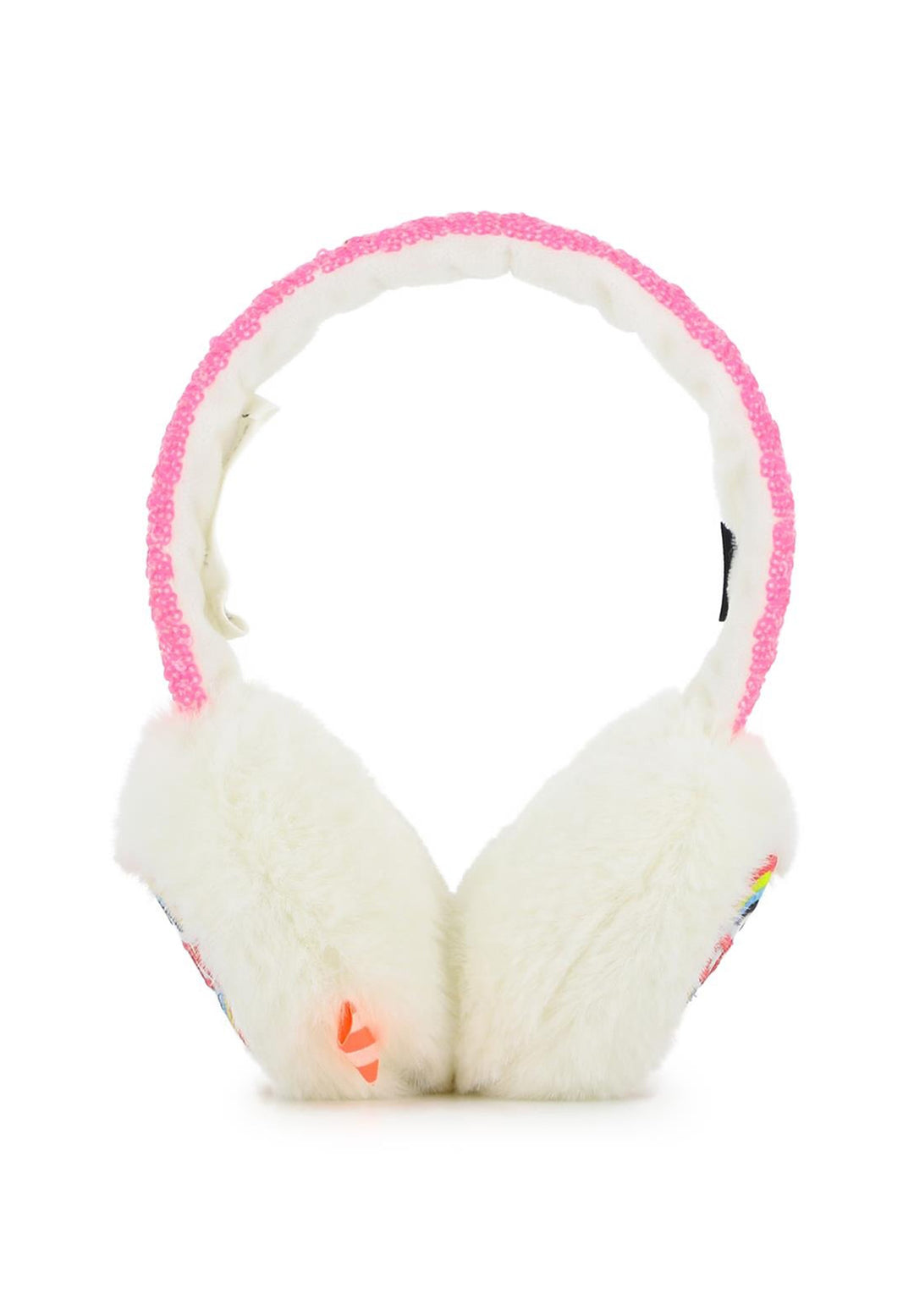 Para orecchie beige per bambina