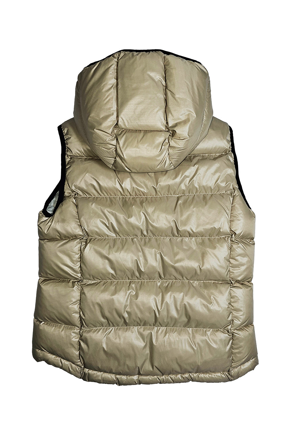 Giubbotto smanicato beige per bambino