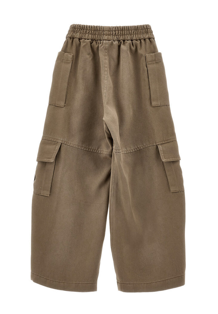 Beige trousers for girls