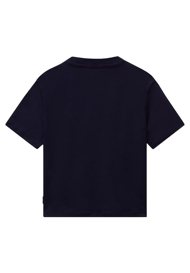 T-shirt blu navy per bambino