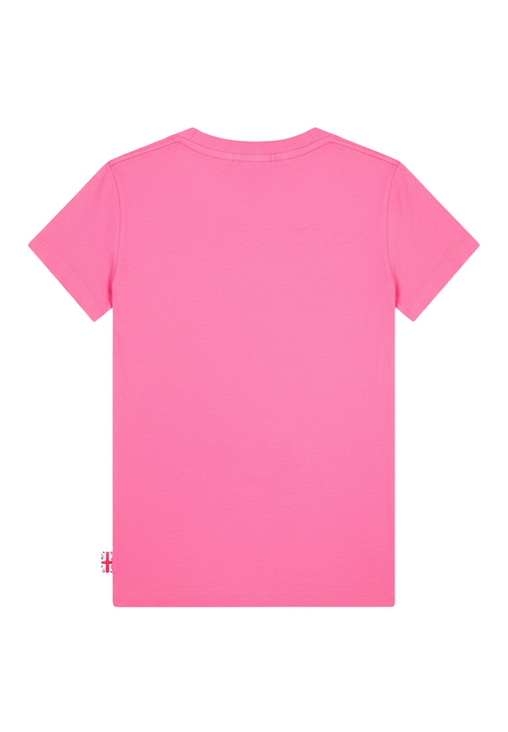Fuchsia-T-Shirt für Mädchen
