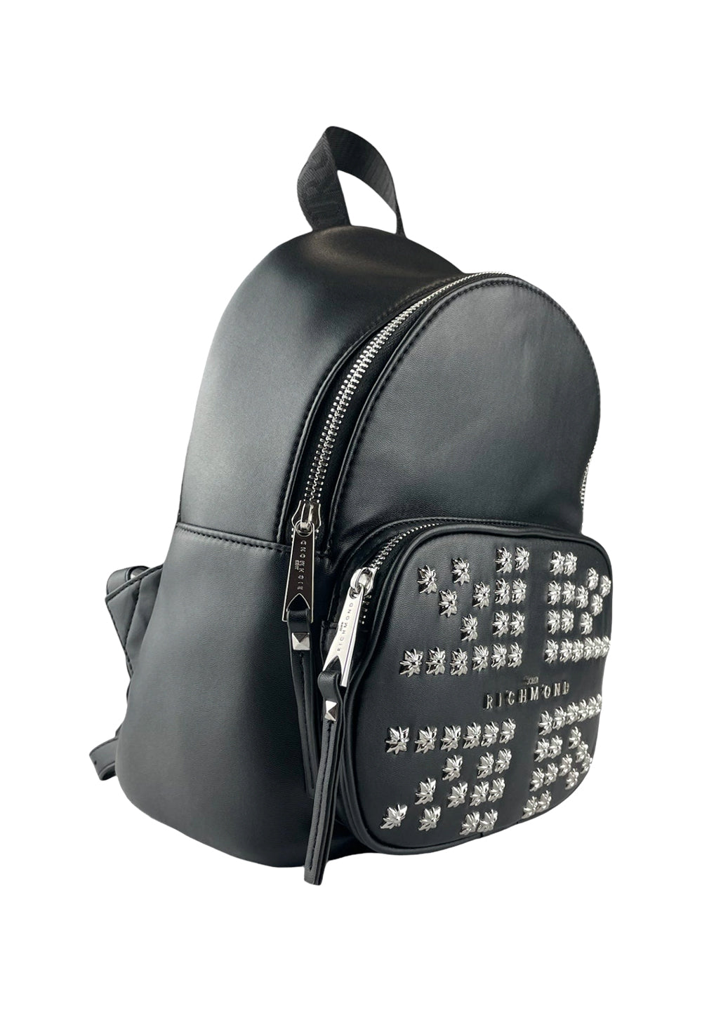 Zaino ecopelle nero per bambina