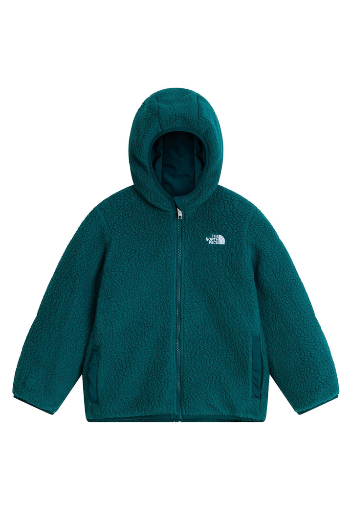 Giubbotto reversibile verde per bambino