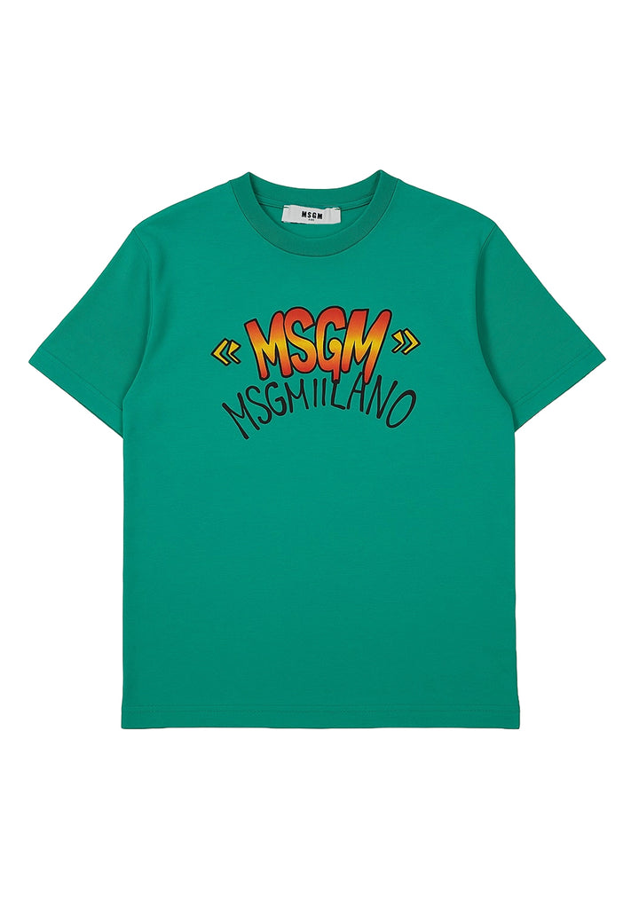 Green t-shirt for boy