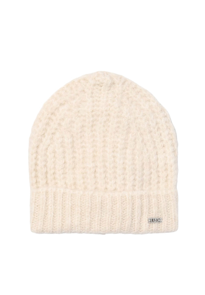 Cappello panna per bambina