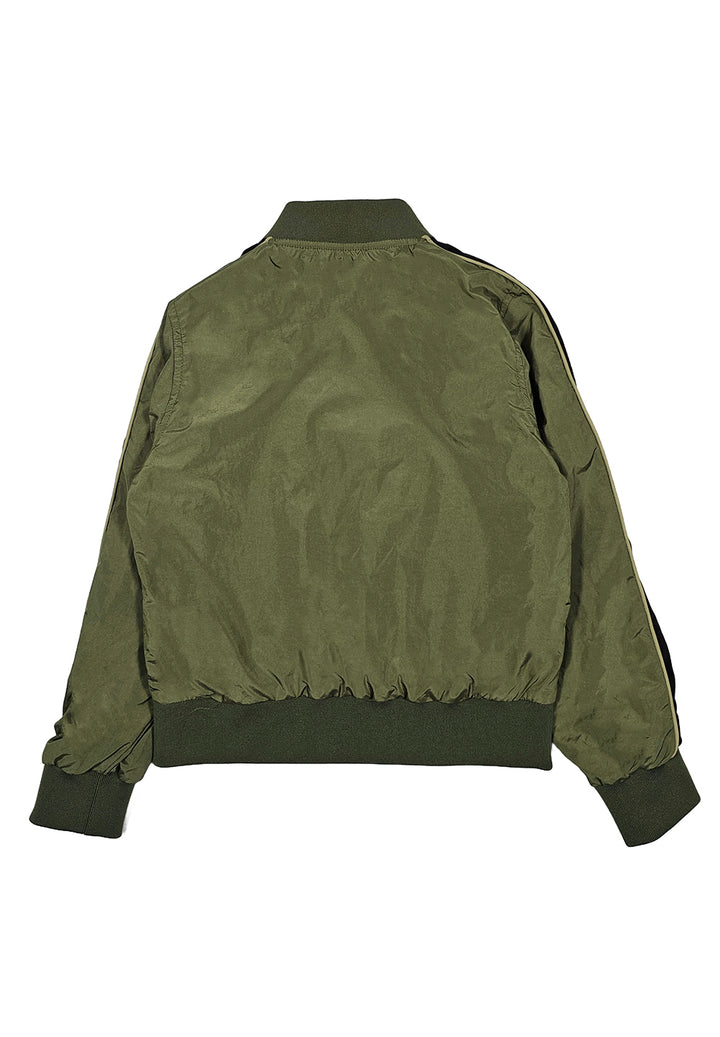 Giubbino verde per bambino
