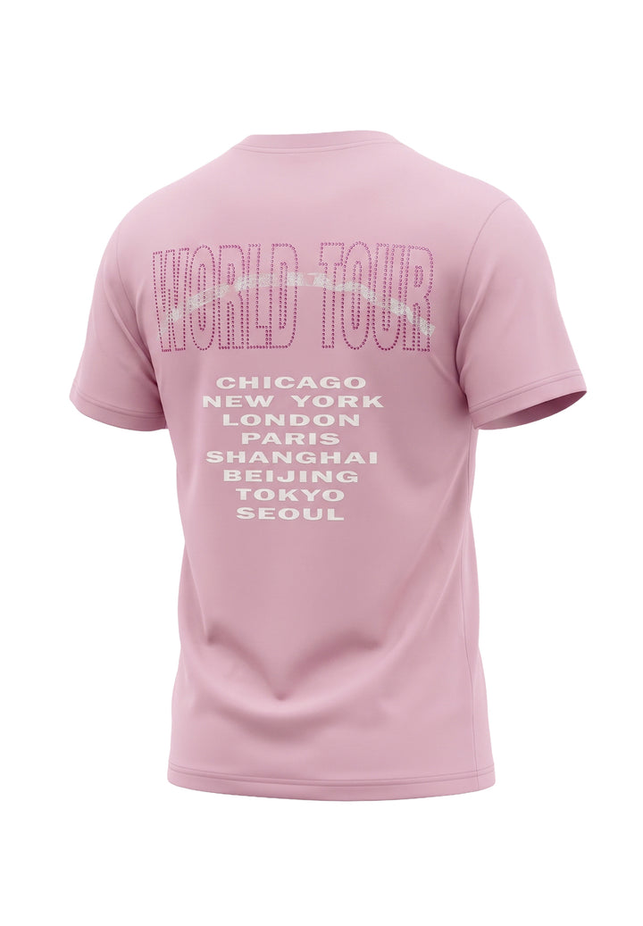 T-shirt rosa per bambina