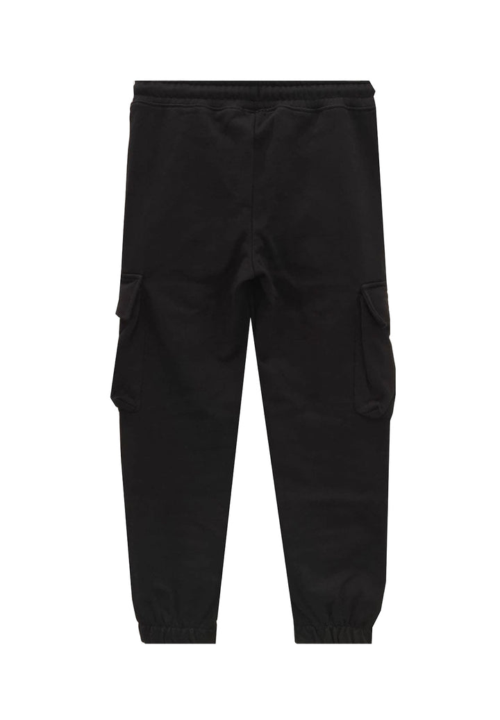 Pantalone felpa nero per bambino