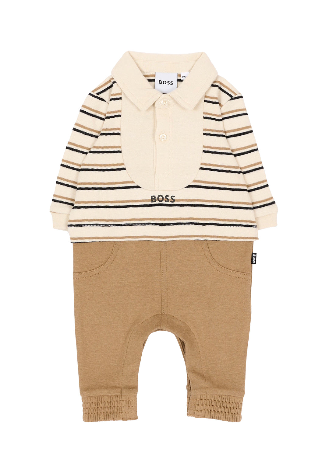 Tutina beige per neonato