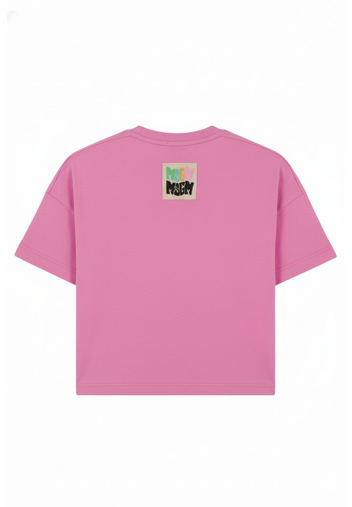 T-shirt rosa per bambina