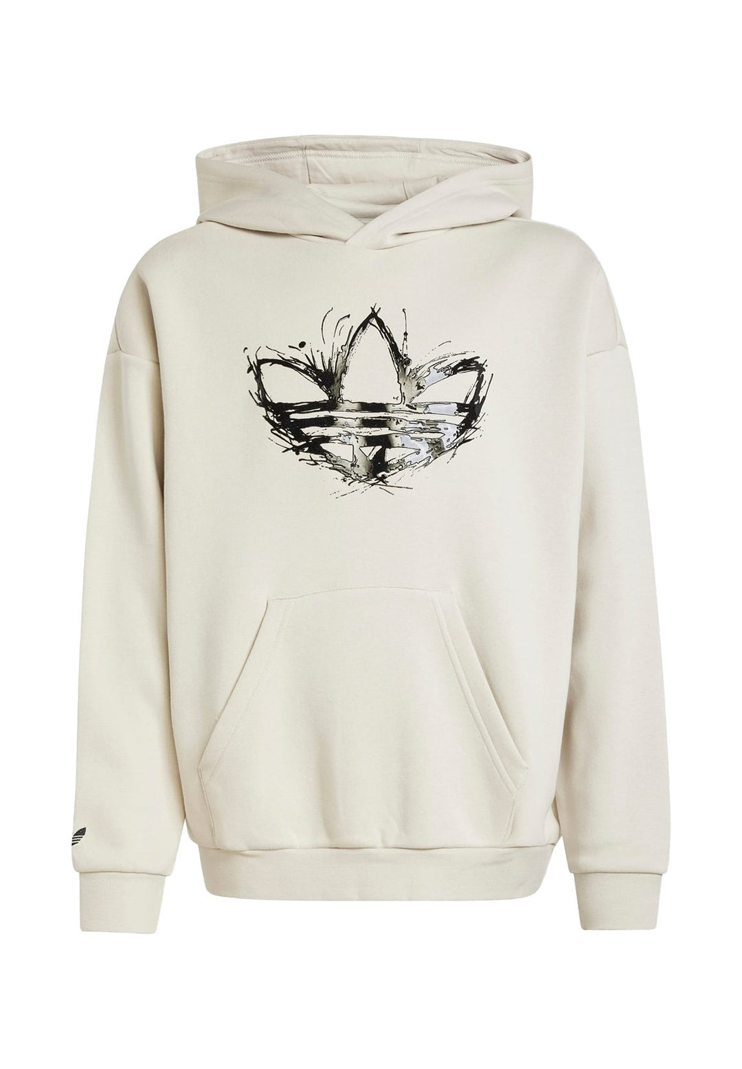 Felpa cappuccio beige per bambino