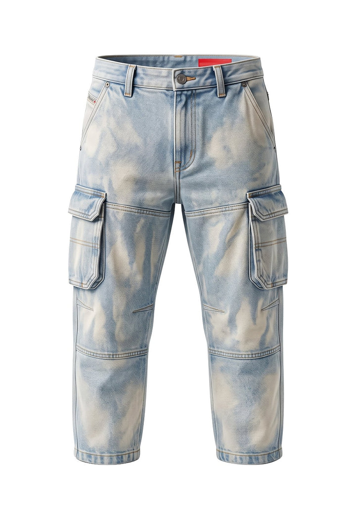 Jeans blu denim per bambino