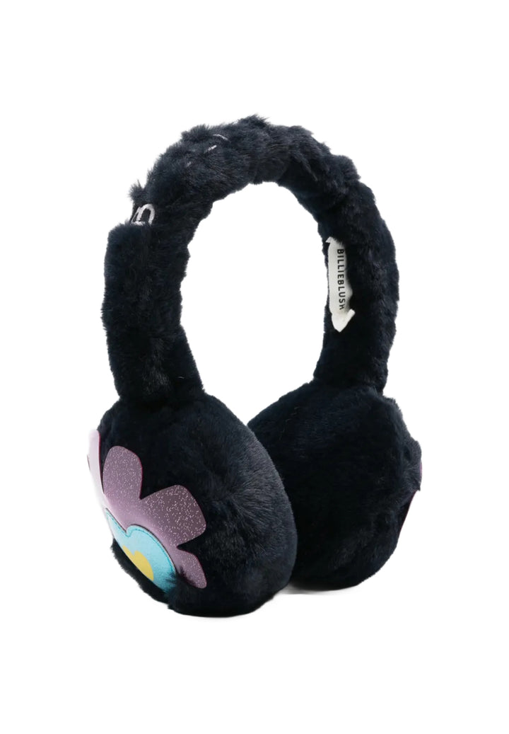 Para orecchie blu navy per bambina
