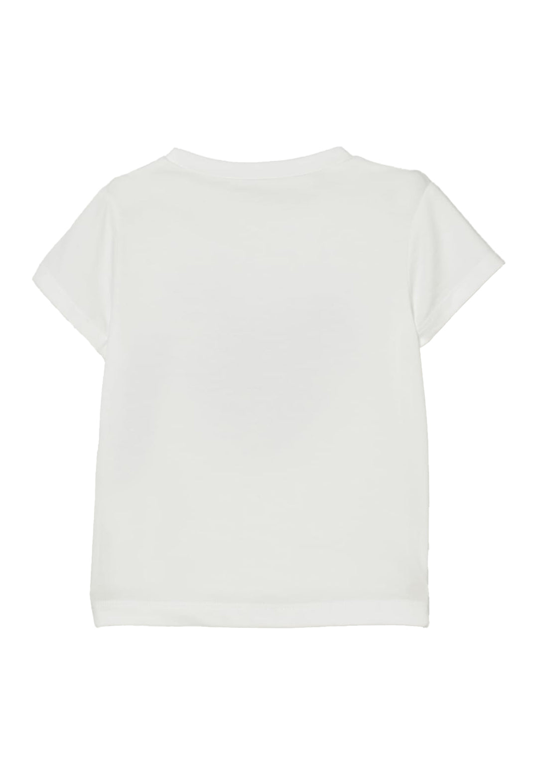 T-shirt bianca per neonata