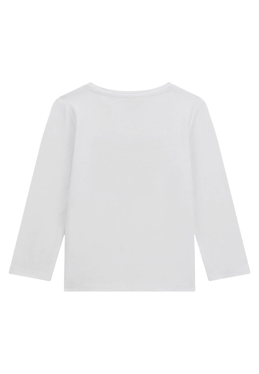 T-shirt bianca per bambina